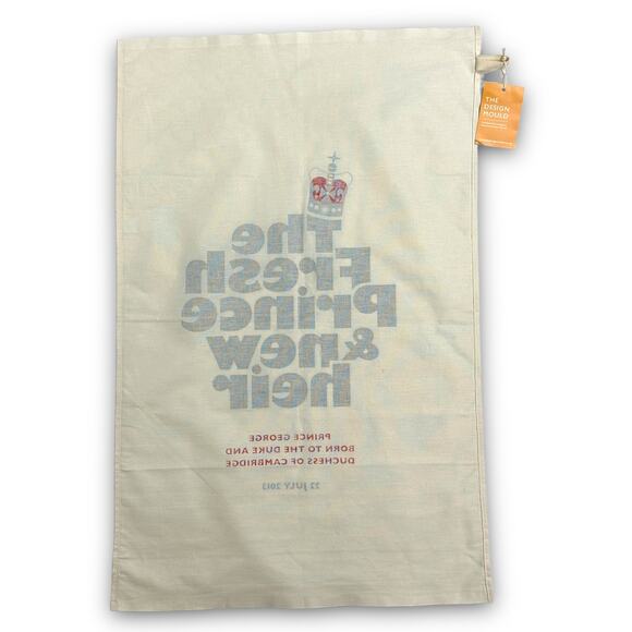 NEW Royal Family Prince George Commemorative Tea Towel Fresh Prince New Heir - Picture 4 of 4